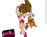 Dibujo Polly Pocket 14 pintado por lalylila