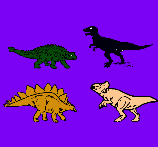 Dinosaurios de tierra