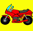 Dibujo Motocicleta pintado por hschfgfjvhbv