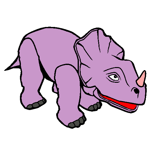 Dibujo Triceratops II pintado por bruslessdf
