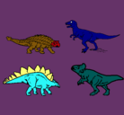 Dibujo Dinosaurios de tierra pintado por gggggggg