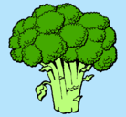 Dibujo Brócoli pintado por majostar