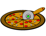 Dibujo Pizza pintado por arielfpp66