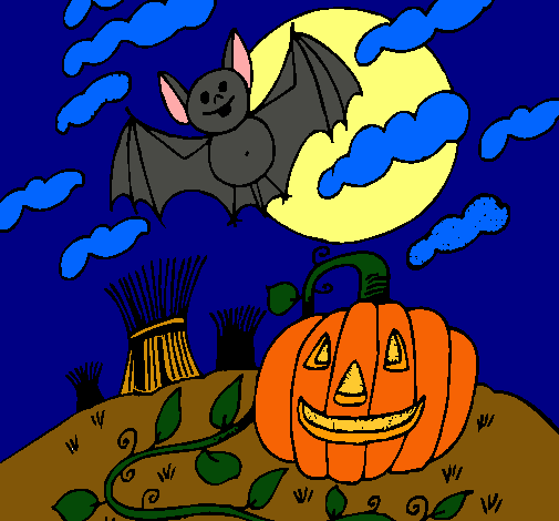 Paisaje de Halloween