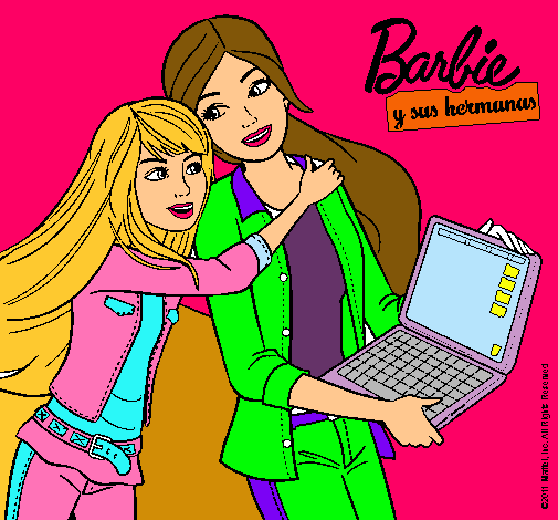 El nuevo portátil de Barbie