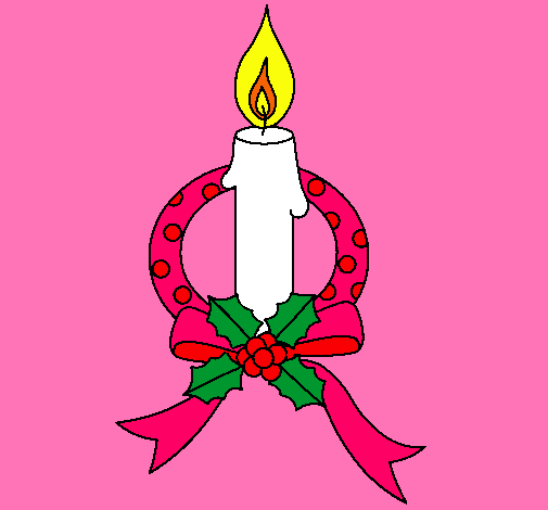 Vela de navidad III