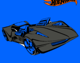 Dibujo Hot Wheels 4 pintado por mustang