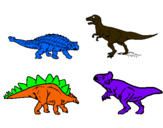 Dibujo Dinosaurios de tierra pintado por kkkkkikii