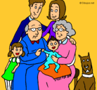 Dibujo Familia pintado por GAIZKA