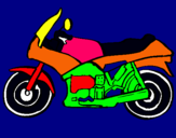 Dibujo Motocicleta pintado por 9ffffff