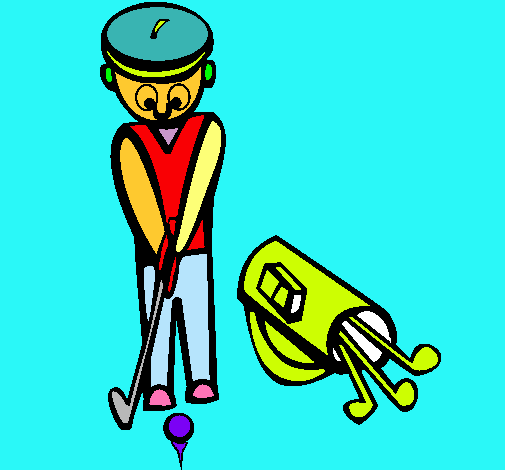 Dibujo Jugador de golf II pintado por Belenovak