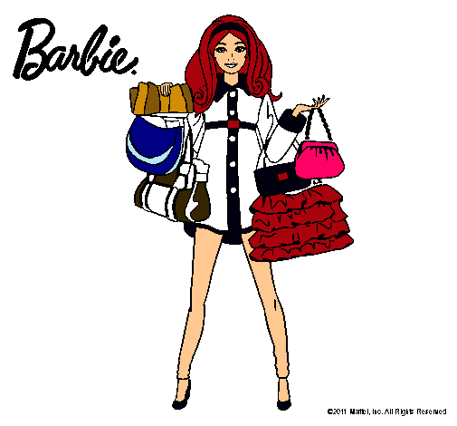 Barbie de compras