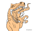 Dibujo Velociraptor II pintado por marijo