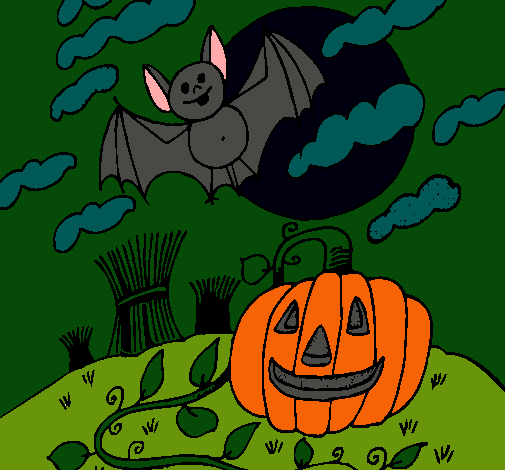 Paisaje de Halloween