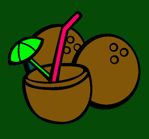 Cóctel de coco