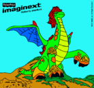 Dibujo Imaginext 9 pintado por feren