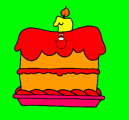 Pastel de cumpleaños