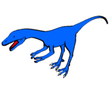 Dibujo Velociraptor II pintado por ostin
