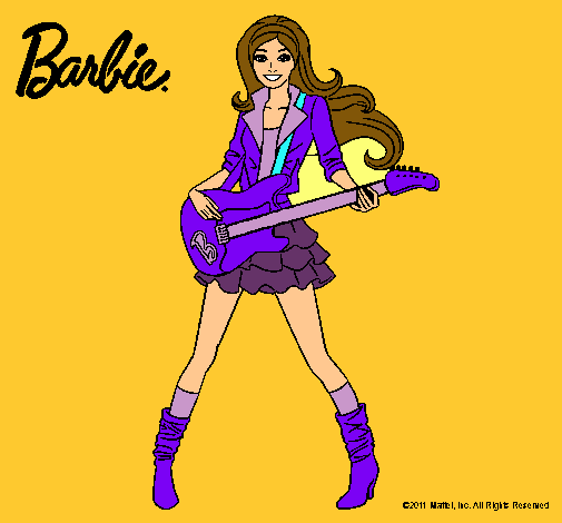 Barbie guitarrista