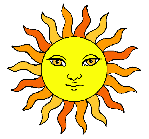 Dibujo Sol pintado por Raskol