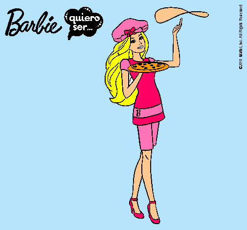 Barbie cocinera