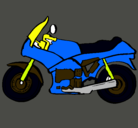 Dibujo Motocicleta pintado por Felipe7