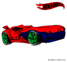 Dibujo Hot Wheels 3 pintado por Alexo