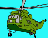 Dibujo Helicóptero al rescate pintado por welcomwe