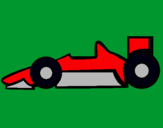 Dibujo Fórmula 1 pintado por Hot-Wheels