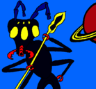 Dibujo Hormiga alienigena pintado por Felipe7