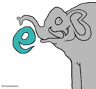 Dibujo Elefante pintado por popitananae