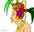 Dibujo Jefe de la tribu pintado por conejita