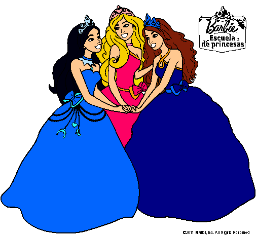 Barbie y sus amigas princesas