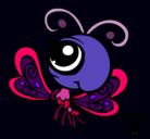 Dibujo Mariposa Littlest Pet Shop 2 pintado por MerceLopez