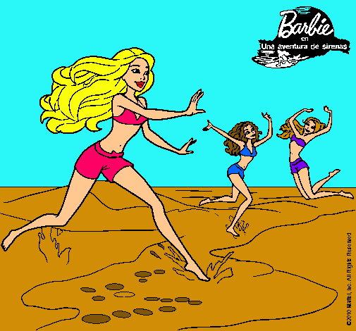 Barbie de regreso a la playa