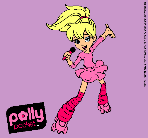 Dibujo Polly Pocket 2 pintado por LaEly