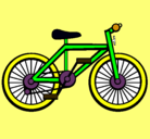 Dibujo Bicicleta pintado por udanerm