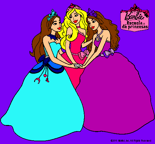 Barbie y sus amigas princesas