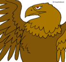 Dibujo Águila Imperial Romana pintado por Melaniebes
