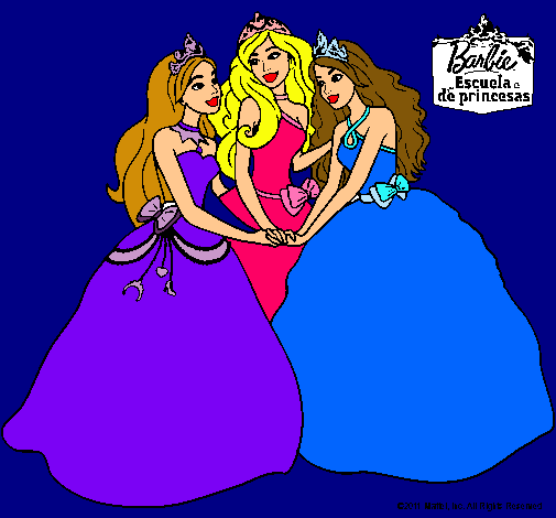 Barbie y sus amigas princesas