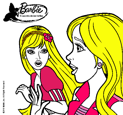 Barbie sorprendida