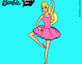 Dibujo Barbie bailarina de ballet pintado por oldoldo