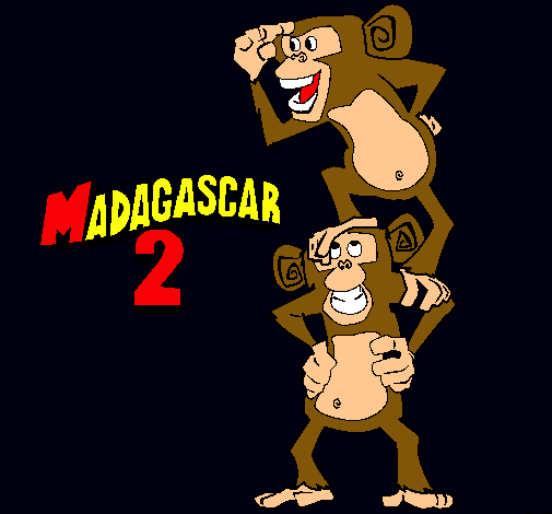 Madagascar 2 Manson y Phil