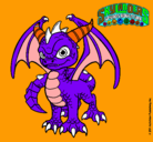 Dibujo Spyro pintado por 80342