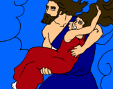 Dibujo El rapto de Perséfone pintado por amor123