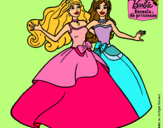 Dibujo Barbie y su amiga súper felices pintado por xxxdz