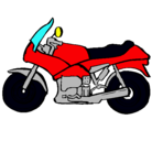 Dibujo Motocicleta pintado por FENO
