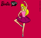 Dibujo Barbie bailarina de ballet pintado por 1111111111