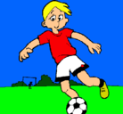 Dibujo Jugar a fútbol pintado por Xrex_83x