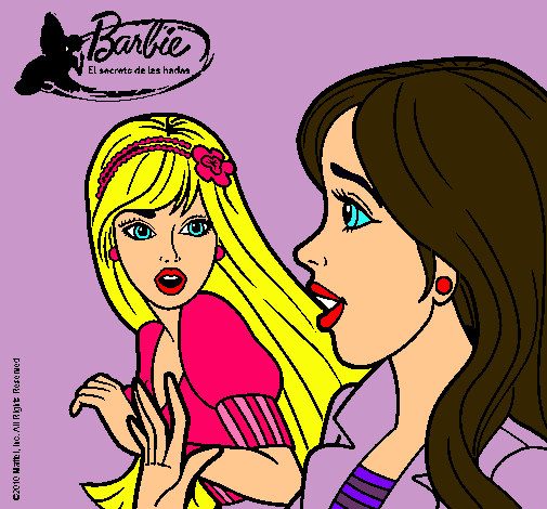 Barbie sorprendida